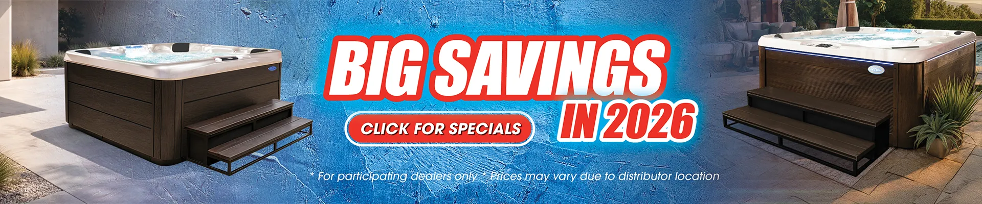 Calspas hot tub being used in a family setting - Bemus Point