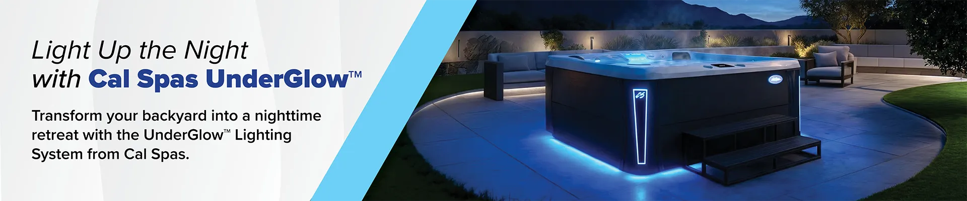 Calspas hot tub being used in a family setting - Bemus Point